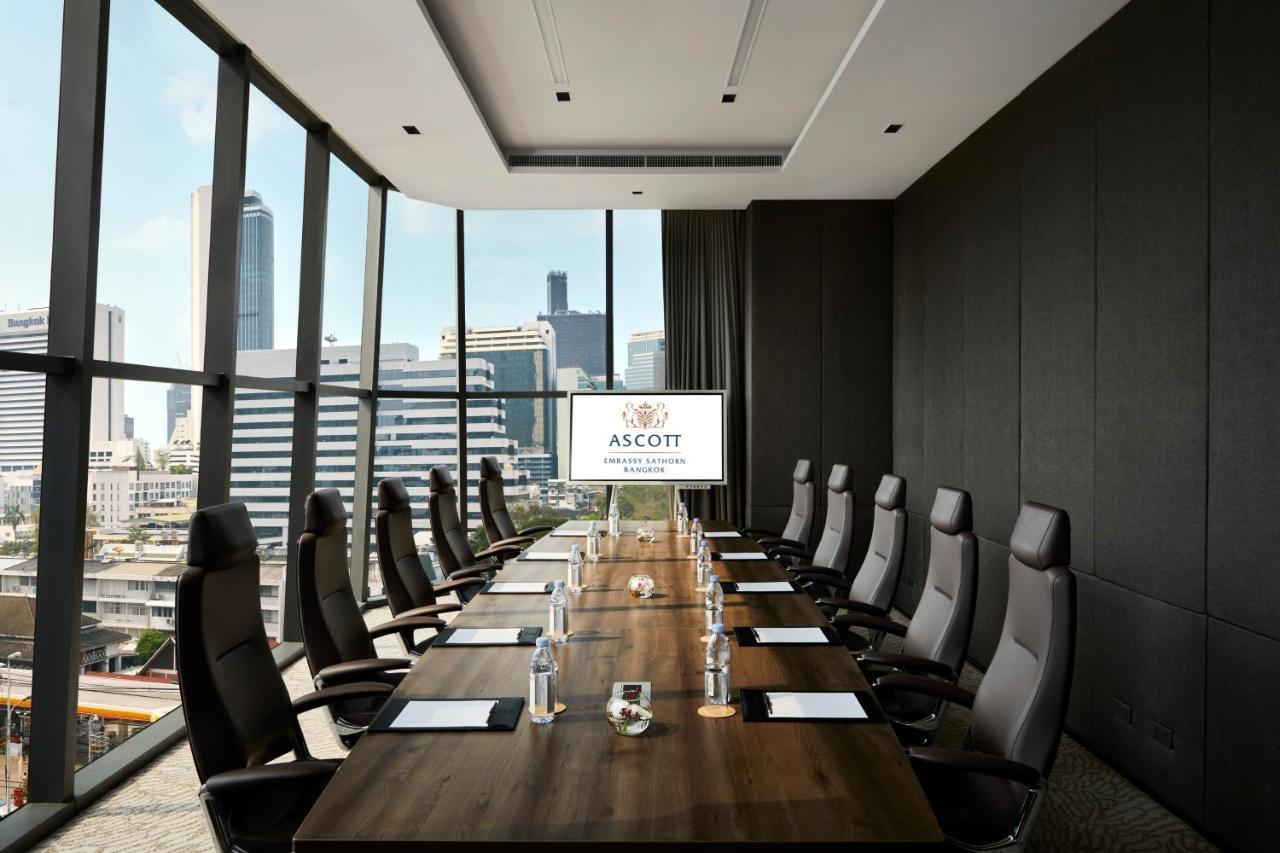 Ascott Embassy Sathorn Bangkok Hotel Exterior foto Boardroom