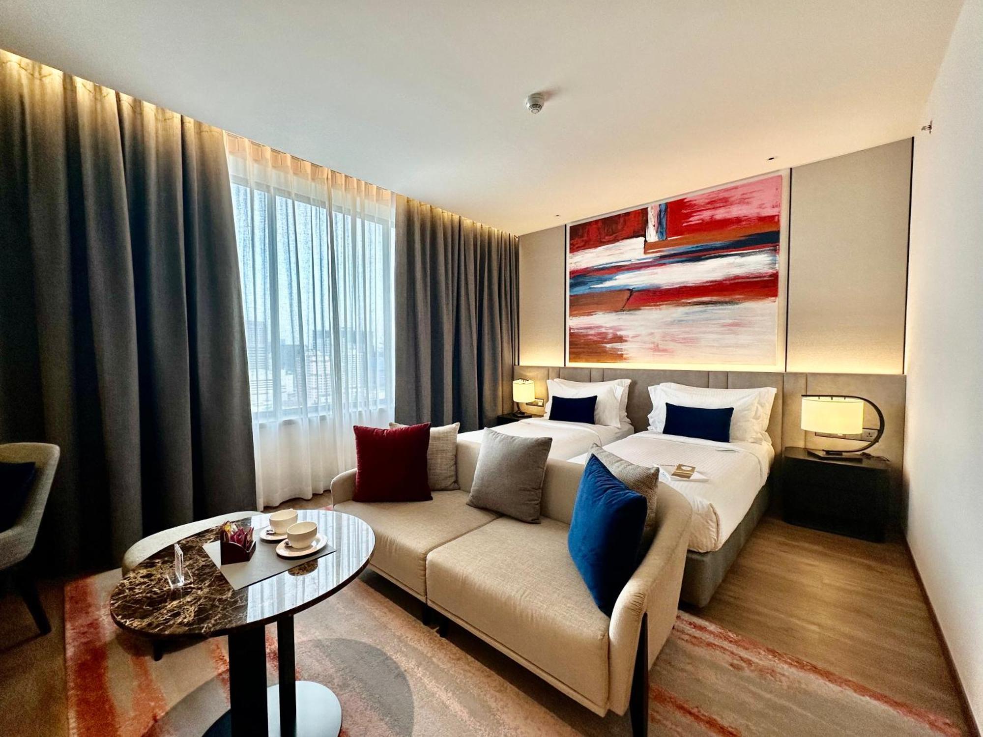 Ascott Embassy Sathorn Bangkok Hotel Exterior foto Deluxe Room