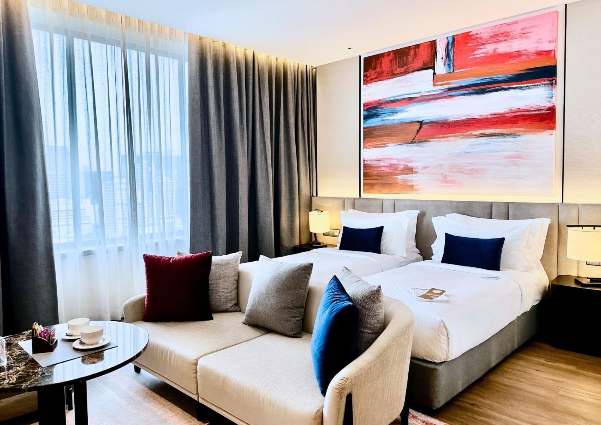Ascott Embassy Sathorn Bangkok Hotel Exterior foto Deluxe Room