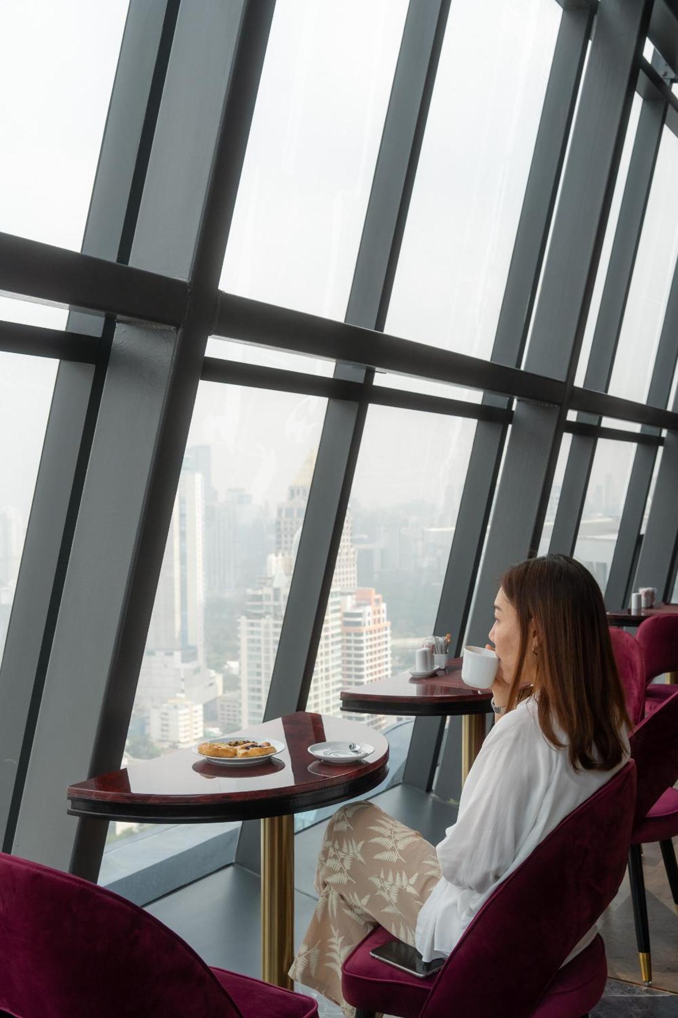 Ascott Embassy Sathorn Bangkok Hotel Exterior foto View from the 39th floor